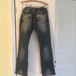 Miss Me boot cut jeans, size 30